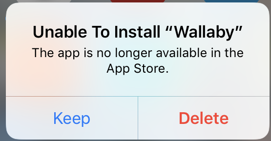 unable download apps