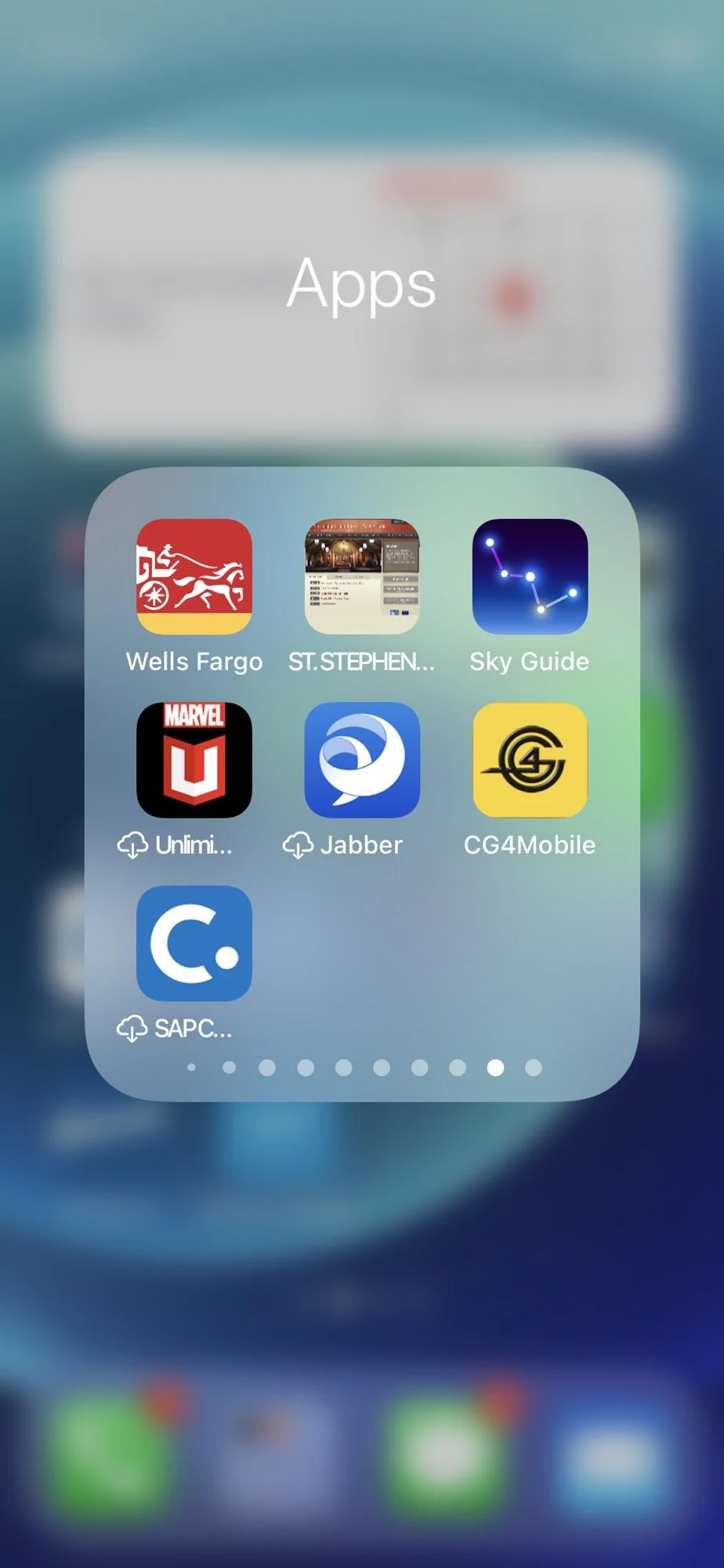 offloaded apps